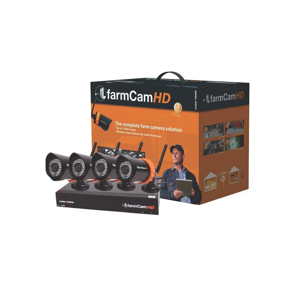 Caméra de surveillance sans fil FARMCAM + panneau solaire