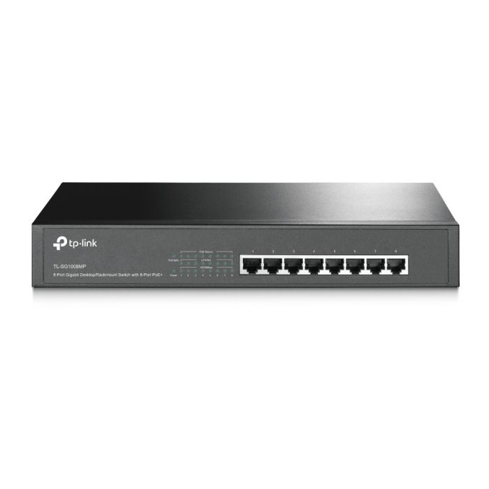 Switch 8 ports Gigabit PoE+ 