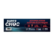 Batterie rechargeable 12V 270Ah SUPERCHOC